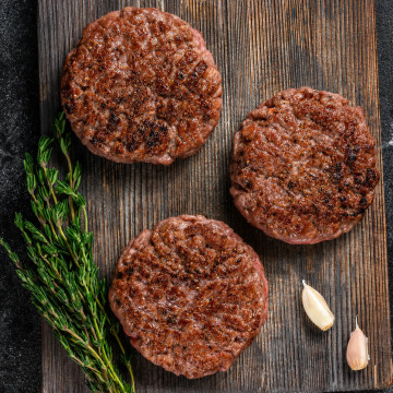 3 Bison Patties
