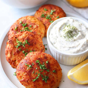 6 Oven Baked Salmon Croquettes