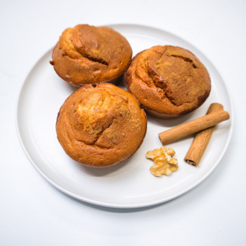 Set of 3 Cinnamon Swirl Muffins (Gluten-Free)