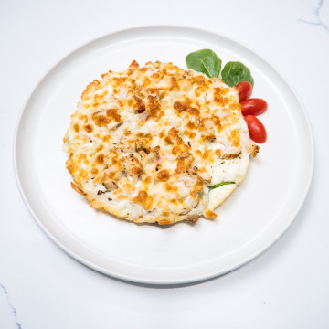 Eggs White Roasted Turkey Omelette